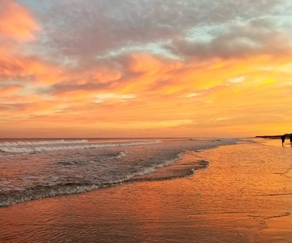 Top Places to See the Most Amazing Sunsets on NC’s Crystal Coast- beach