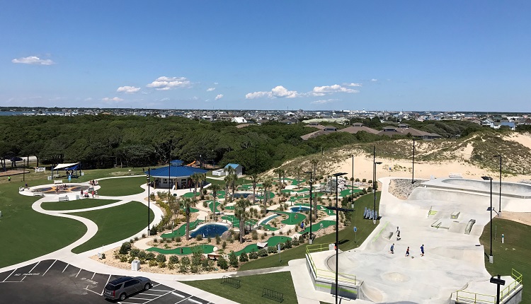 Atlantic Beach Town Park - Skatepark, Mini Golf and Splashpad