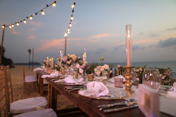 Beach Wedding Reception in Emerald Isle, NC