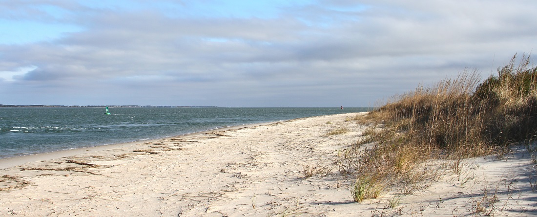 Beaches at Fort Macon State Park - Atlantic Beach NC