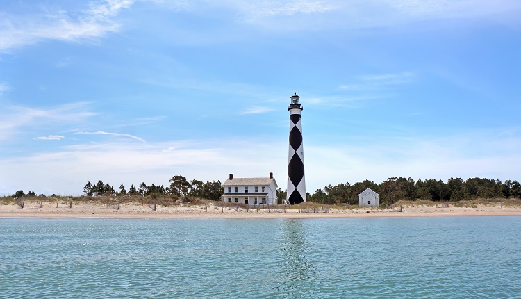 Cape Lookout National Seashore and Lighthouse on NC's Crystal Coast