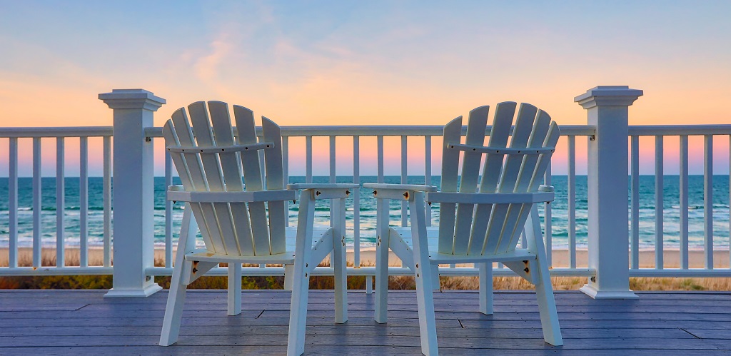 Beach Views from Deck - Emerald Isle Realty