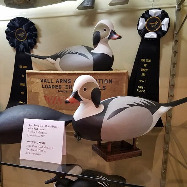 Decoy Displays at Core Sound Museum in Harkers Island