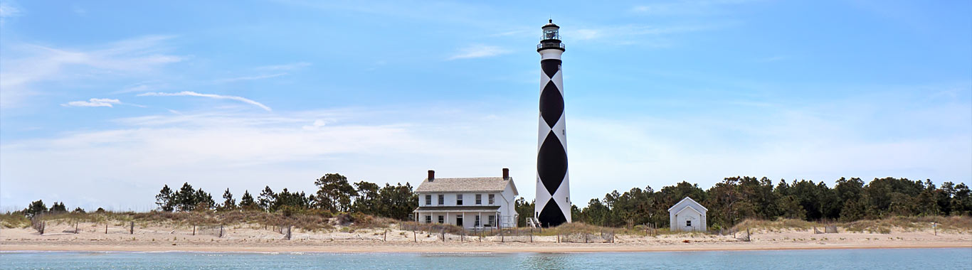 Cape Lookout Lighthouse on North Carolina's Crystal Coast