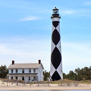 Cape Lookout Lighthouse on North Carolina's Crystal Coast