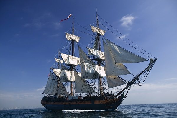 Pirates Sailing the High Seas