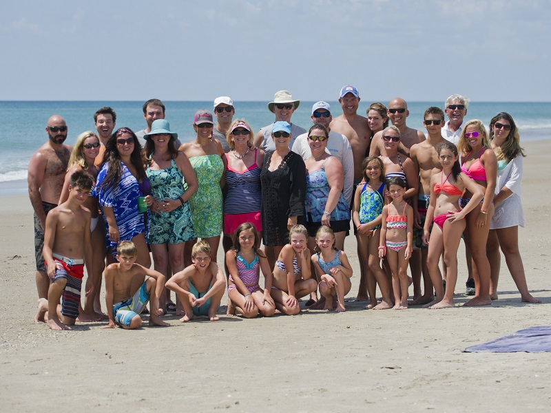 Plan family reunions on the beaches in Emerald Isle, NC